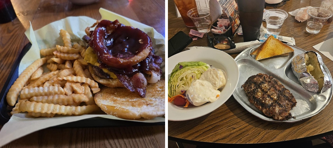 Fred's Arena Bar & Steakhouse Menu
